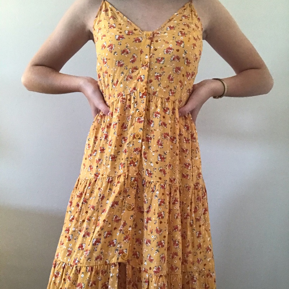 🌸summery maxi dress (NEW CONDITION) 50% off!🌸